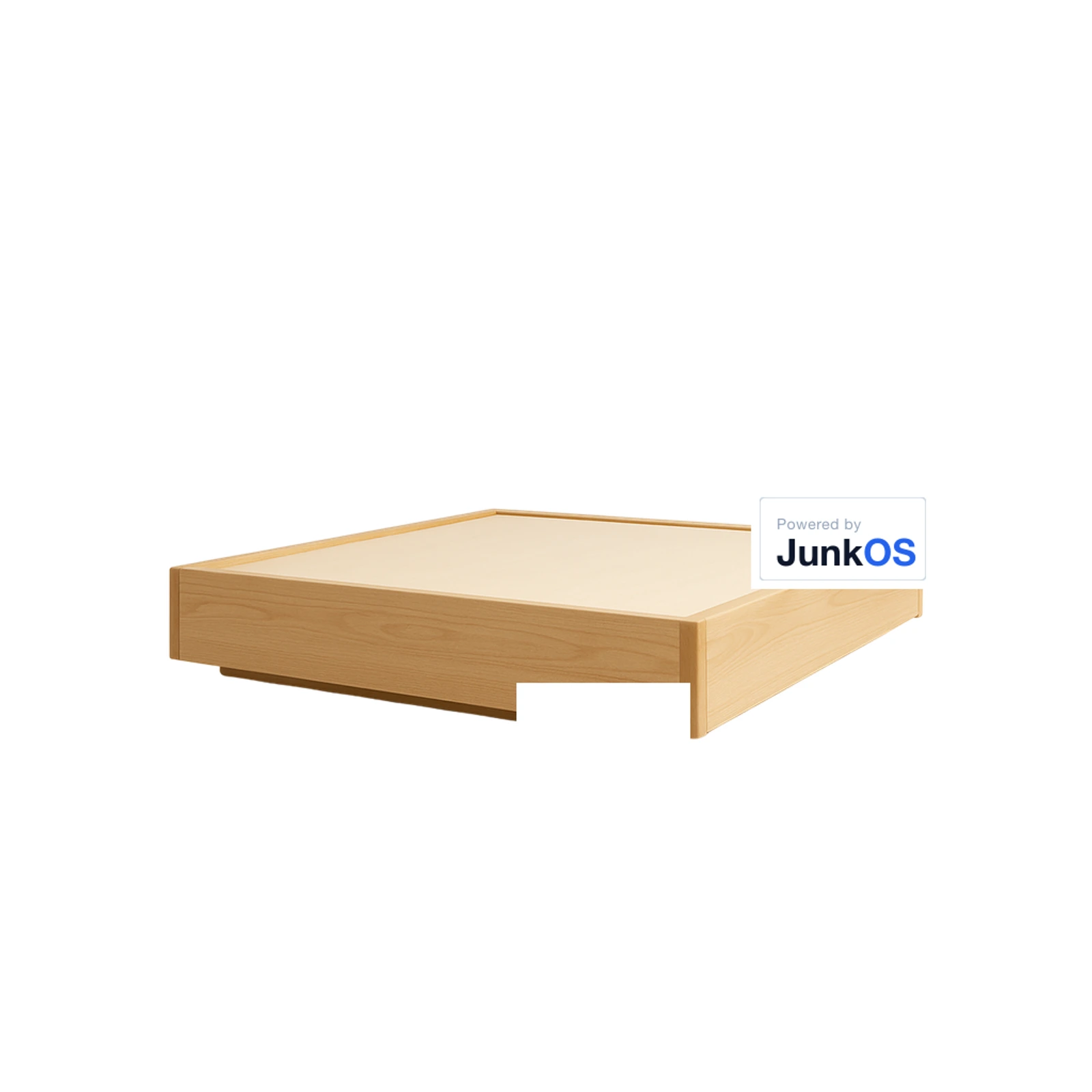 Platform Bed Frame (Wood, Queen/King)