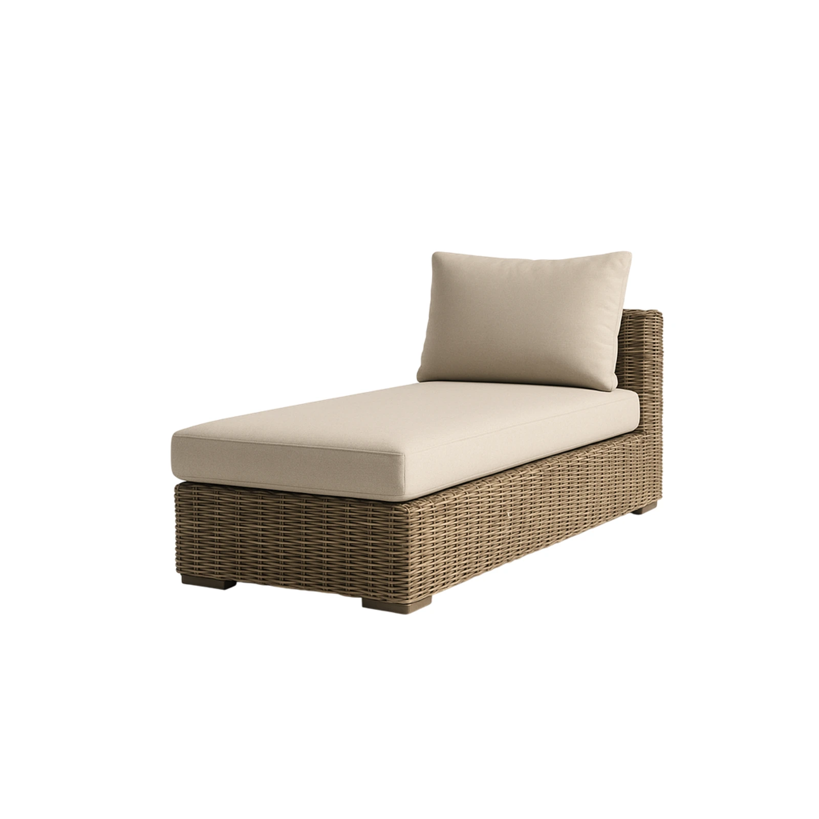 Patio Sectional Chaise Piece