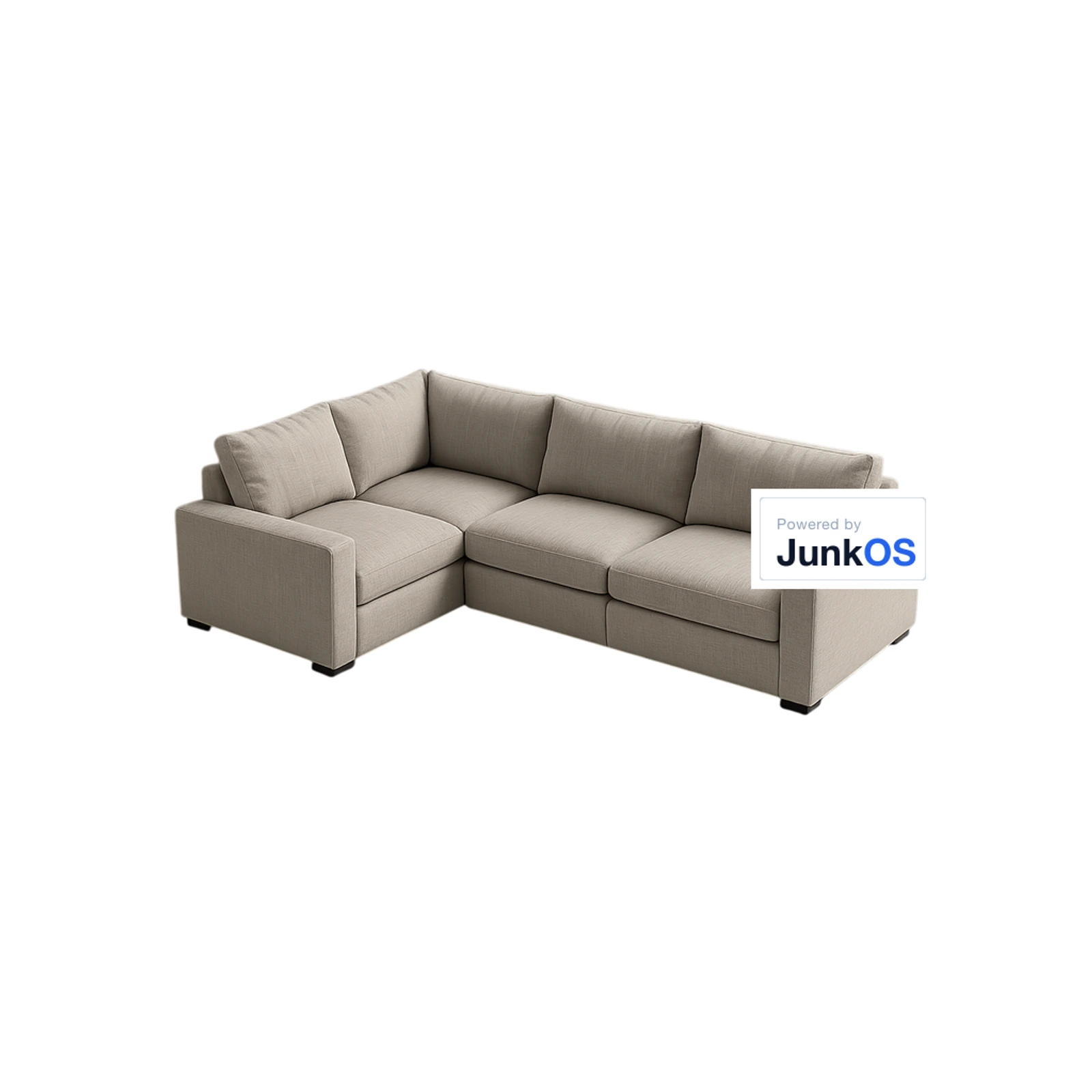 3-piece sectional catalog image