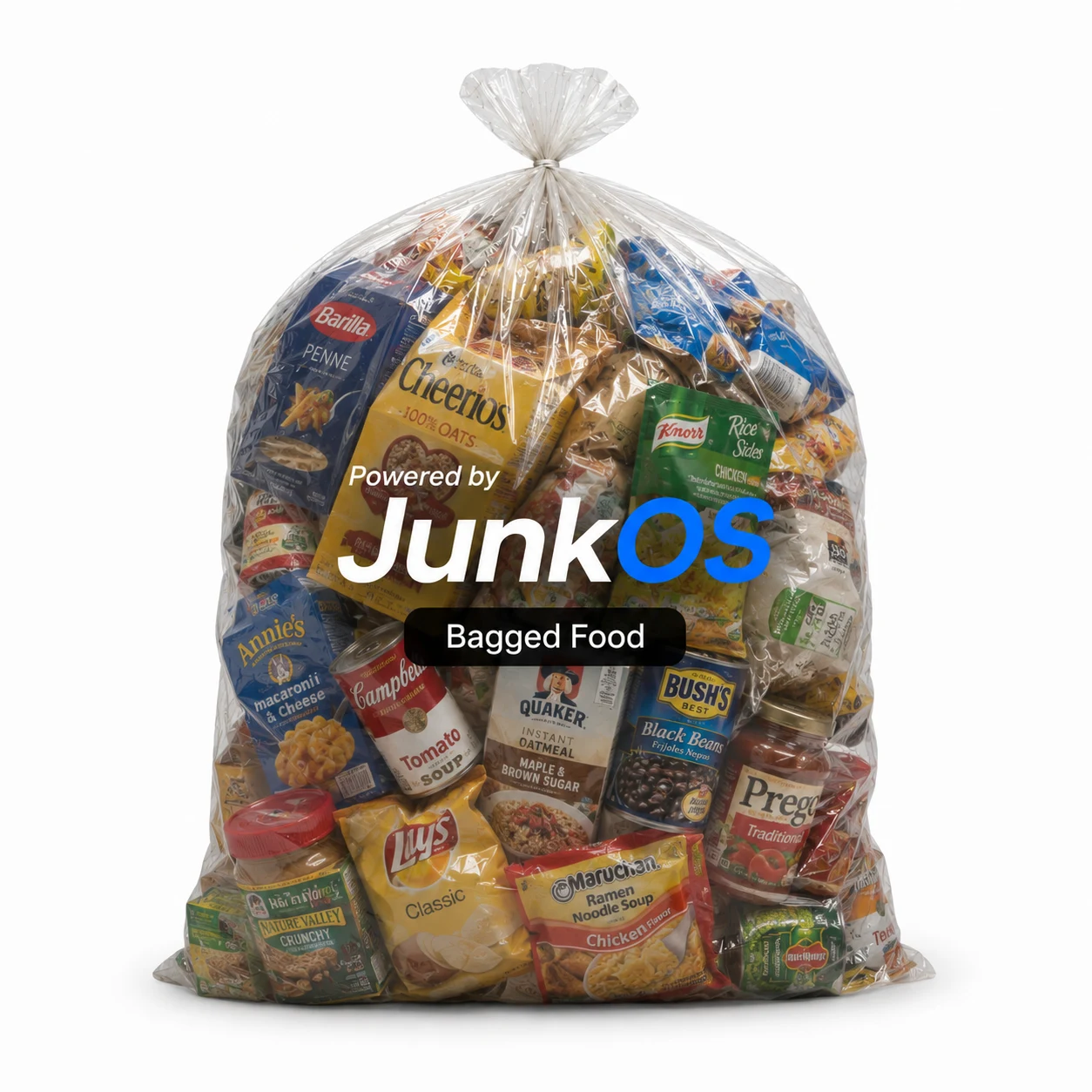 Bagged Trash (13-gal kitchen bag)