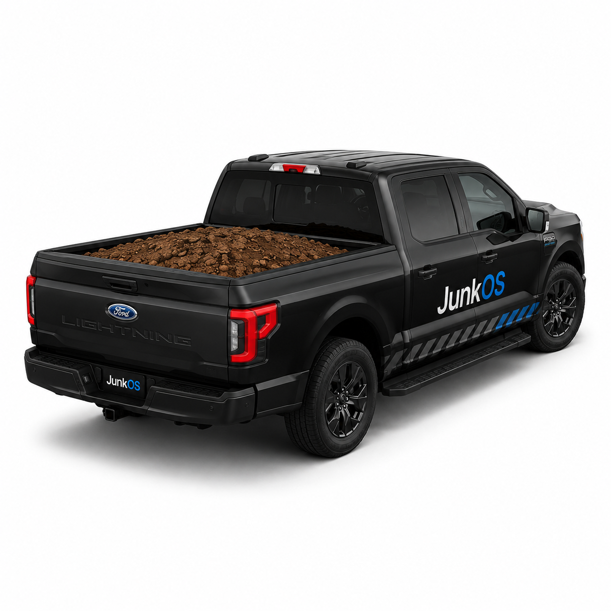 Clean Dirt / Soil Pickup bed