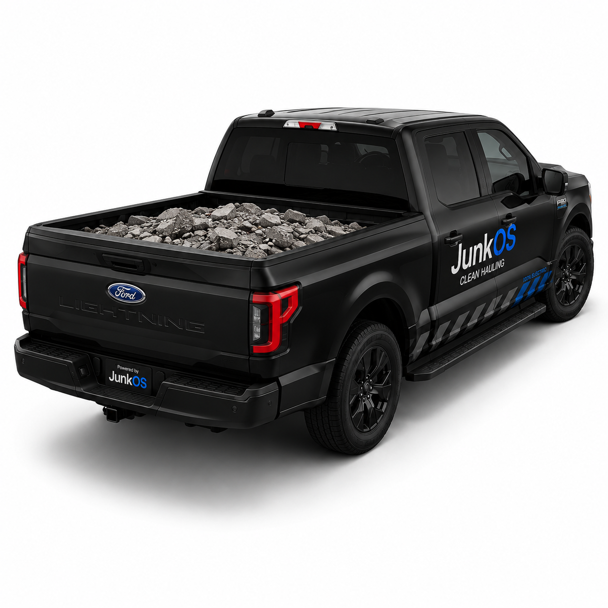 Concrete / Rock Pickup bed