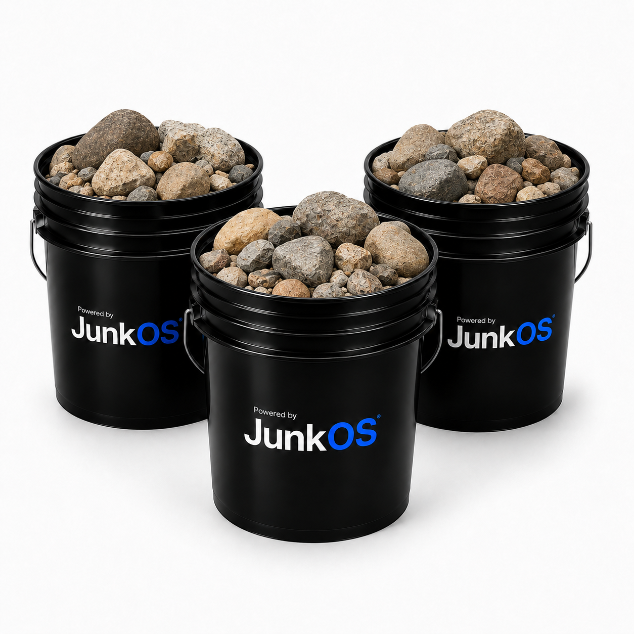 Gravel / crushed rock, loose — per cubic foot Small pile