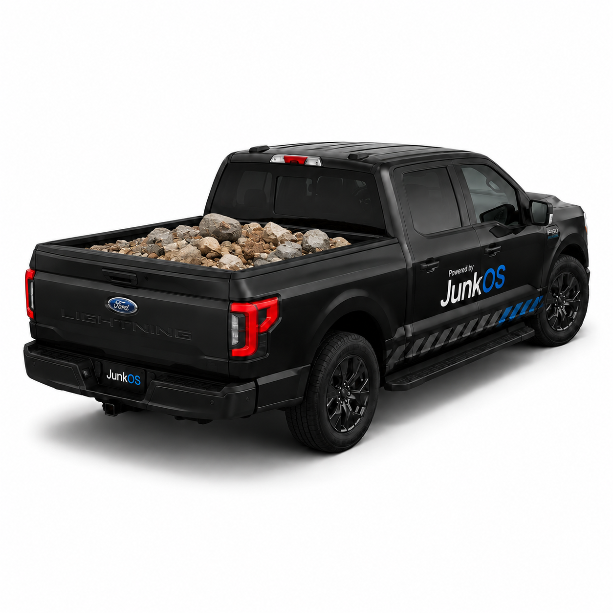 Gravel / crushed rock, loose — per cubic foot Pickup bed