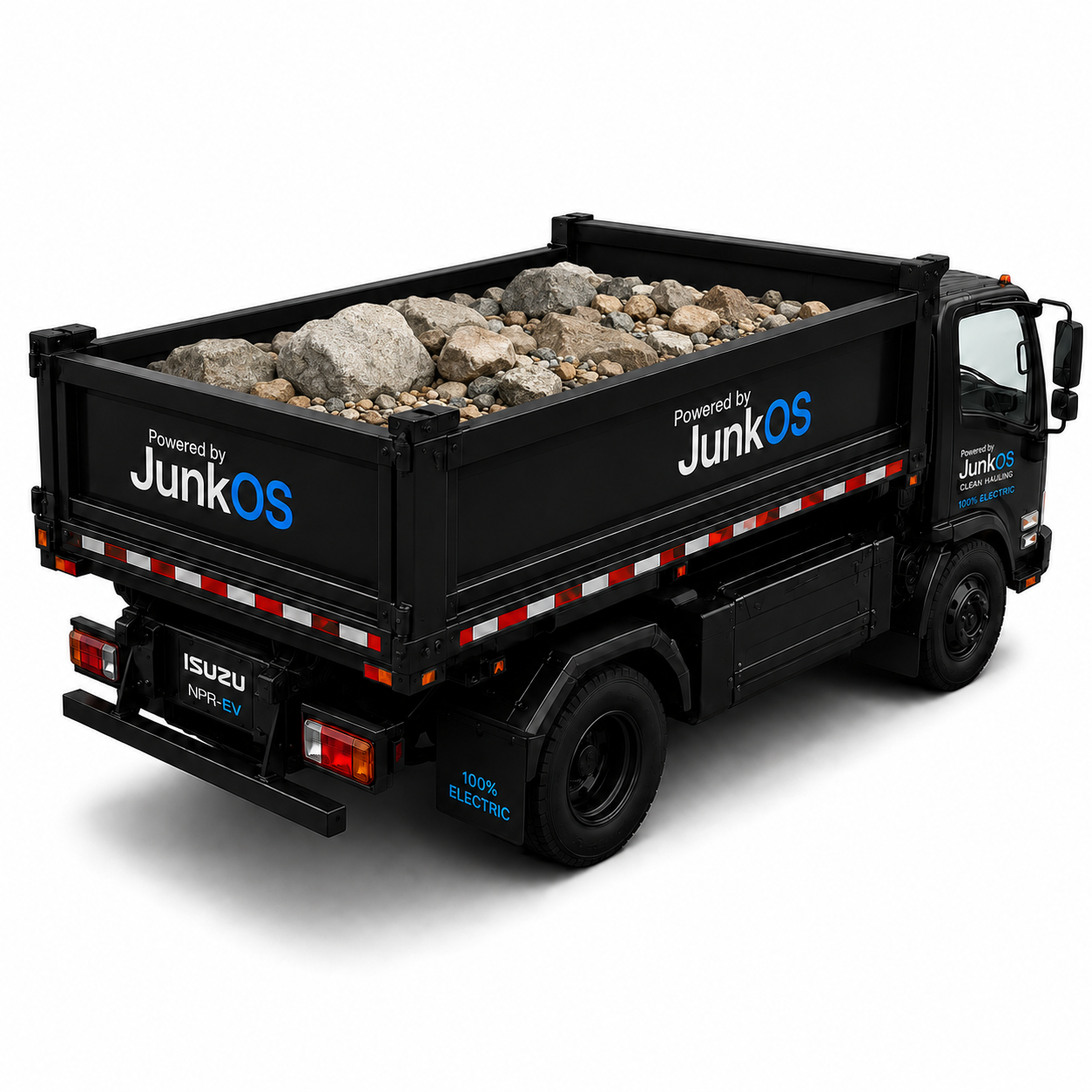 Gravel / crushed rock, loose — per cubic foot Trailer load