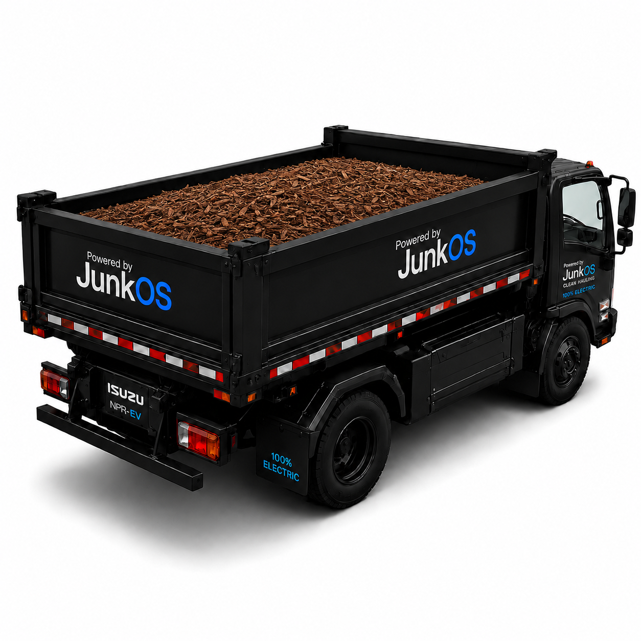 Wood mulch / bark, loose — per cubic foot