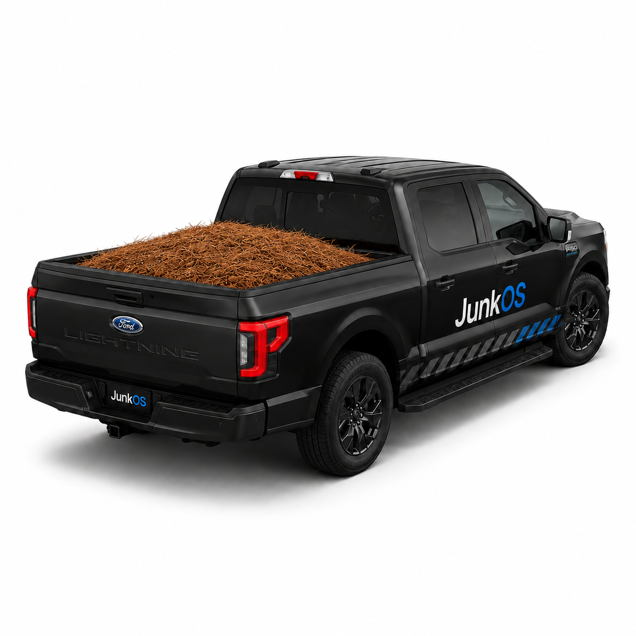 Pine Needles Pickup bed