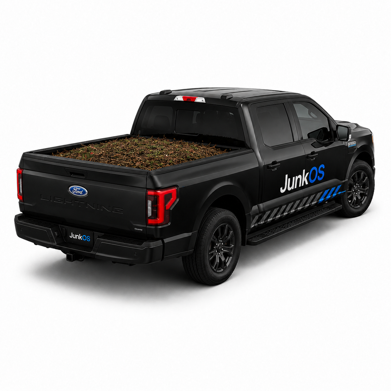 Yard Debris — Loose Green Waste Pickup bed